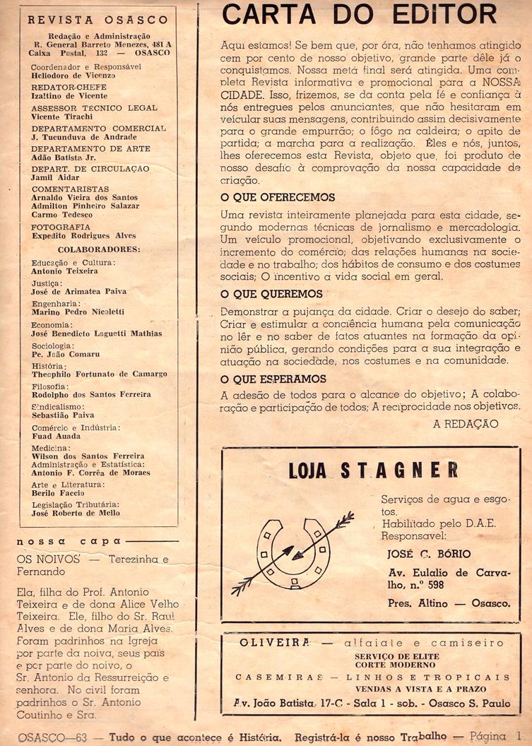 Revista Osasco nº 1