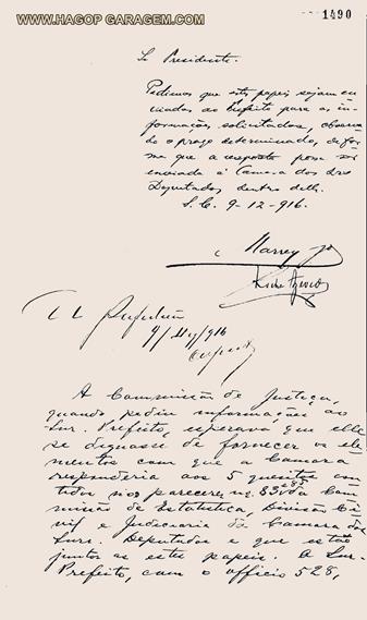 criação do distrito de paz de osasco 1916 processo
